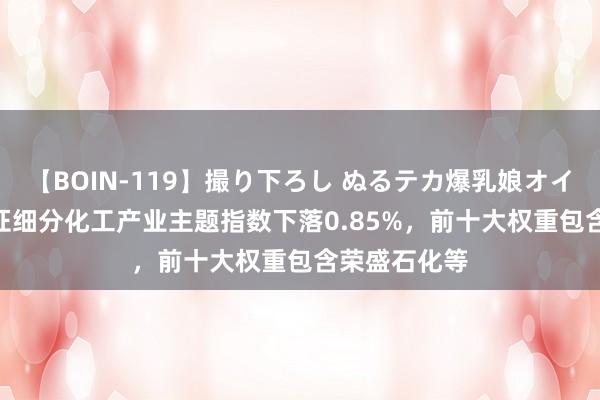 【BOIN-119】撮り下ろし ぬるテカ爆乳娘オイルFUCK 中证细分化工产业主题指数下落0.85%，前十大权重包含荣盛石化等