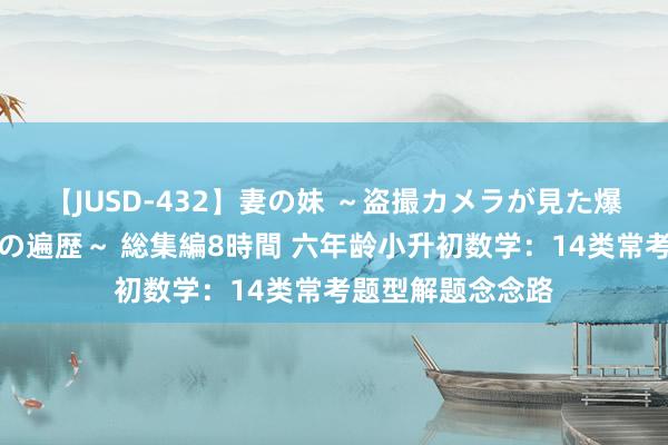 【JUSD-432】妻の妹 ～盗撮カメラが見た爆乳の妹を襲う男の遍歴～ 総集編8時間 六年龄小升初数学：14类常考题型解题念念路