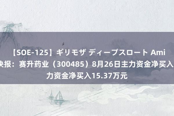 【SOE-125】ギリモザ ディープスロート Ami 股票行情快报：赛升药业（300485）8月26日主力资金净买入15.37万元