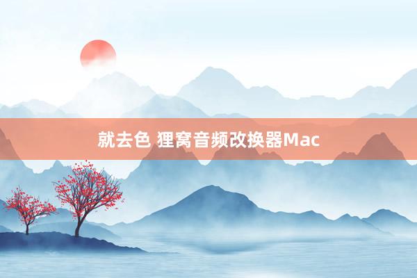 就去色 狸窝音频改换器Mac