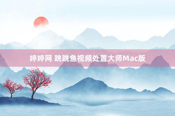 婷婷网 跳跳鱼视频处置大师Mac版